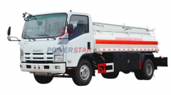 Myanmar 1000 Gallon ISUZU Light Oil Tank Truck with Fuel Dispenser