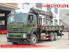 Philippines ISUZU VC46 6X4 Sidewall Fence Dropside 10 Wheeler Cargo Truck