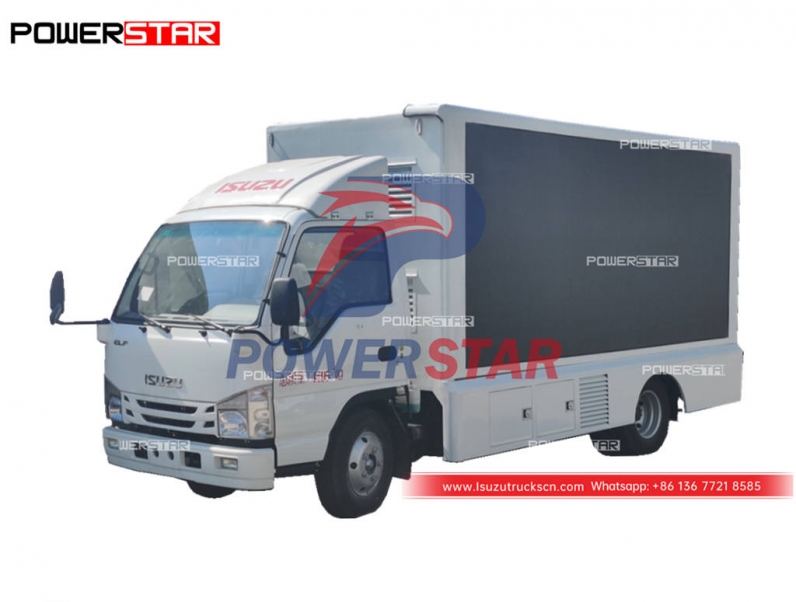 ISUZU ELF 100P mobile LED display truck at best price