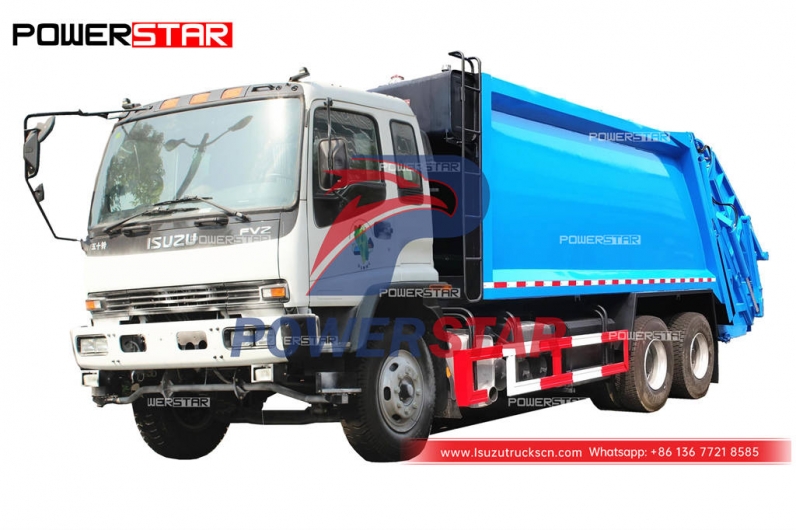 Hot-selling ISUZU FVZ 6×4 trash compactor truck