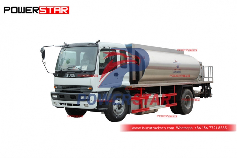 Low price ISUZU FTR bitumen sprayer for sale