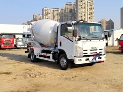 ISUZU ELF NPR Official Manufacturer Mobile Concrete Mixer 3m3 Concrete Mixing Truck Price