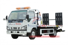 New and used ISUZU 3 tons flatbed rollback tow truck