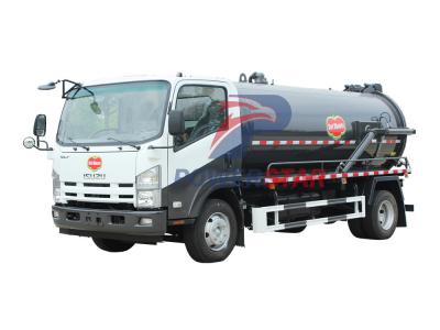 ISUZU NPR sewage tank truck