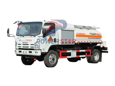 ISUZU NPR 190HP 4x4 4WD military offroad fuel bowser