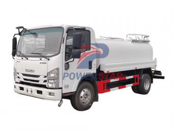 ISUZU 5000 liters water tanker truck for sale