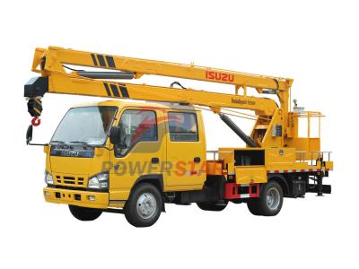 Isuzu NKR 18m aerial work platform truck