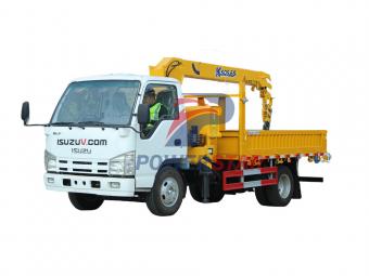 ISUZU small crane truck for sale