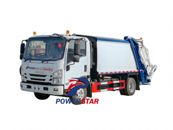 Philippine Isuzu ELF rear loader compactor