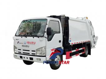 Philippine Isuzu NKR rear end loader truck