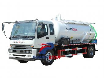 Philippine Isuzu FTR 10 CBM sewage disposal truck