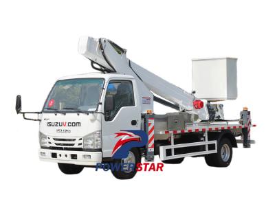 Isuzu 100P single man basket lift truck