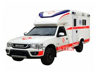 Isuzu pick-up ambulance truck