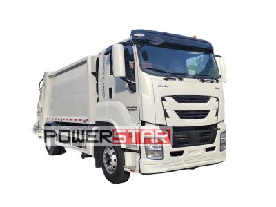 Isuzu 6HK1 engine rear loader garbage truck